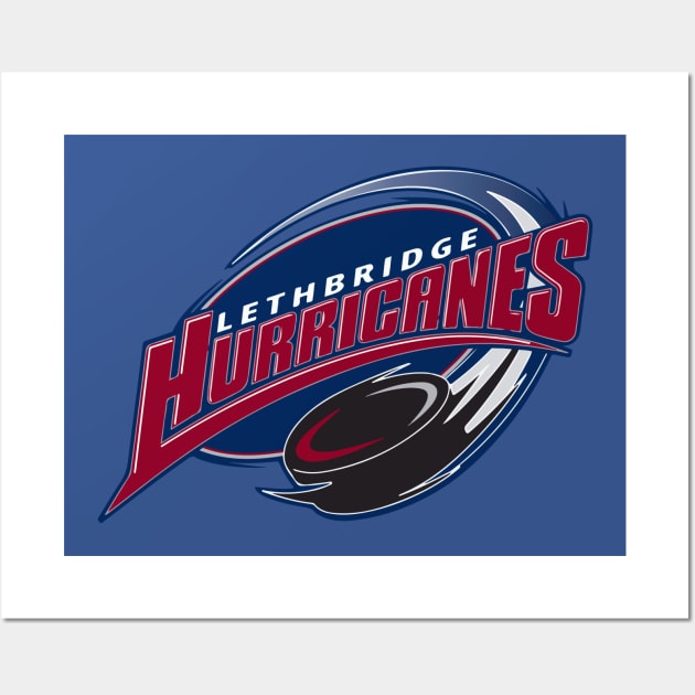 Lethbridge Hurricanes Wall Art by nesterenko